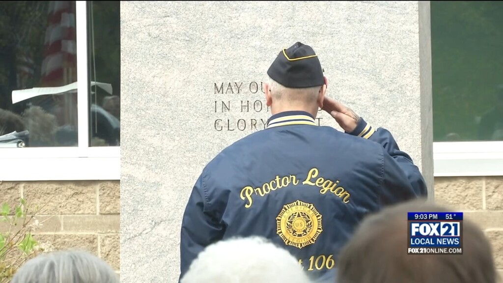 102nd Annual Memorial Day Observance Held In Proctor