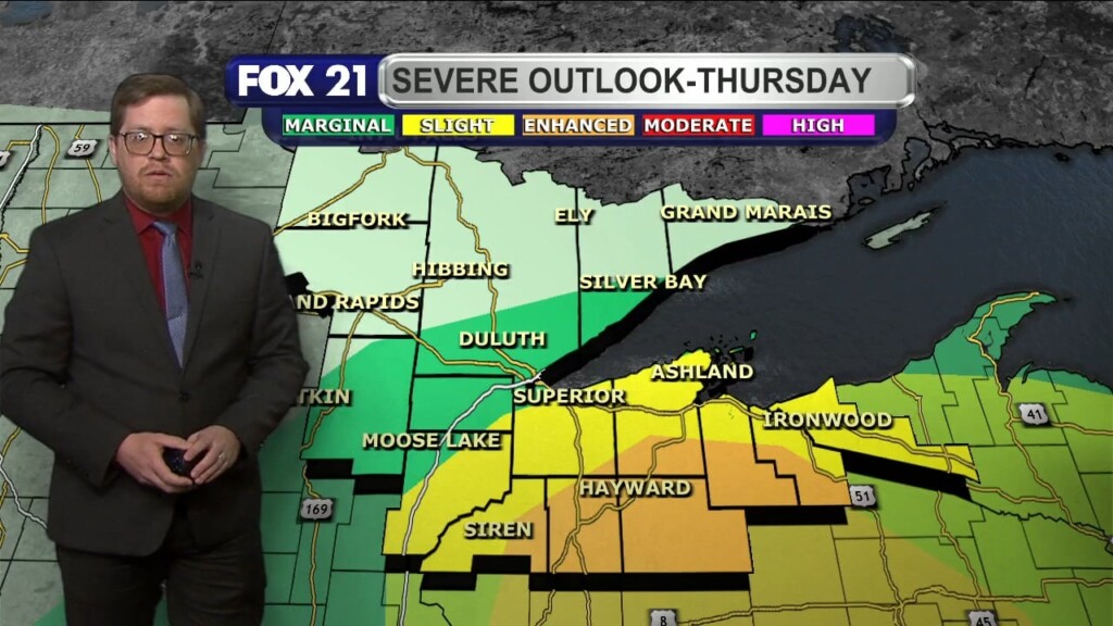 Tuesday Evening Northland Forecast