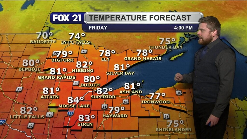Thursday Morning Northland Forecast: 5/8/2025
