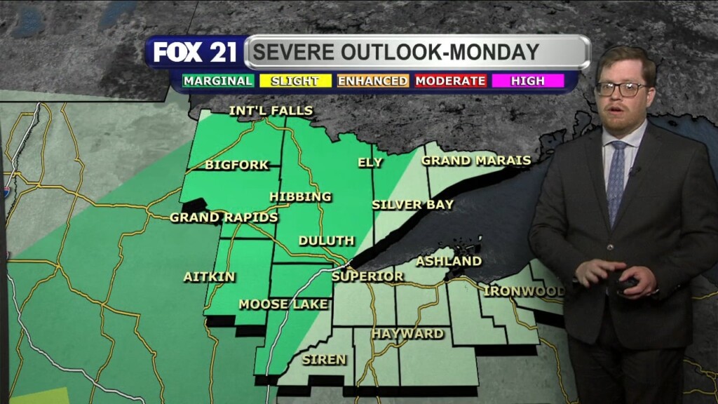 Sunday Evening Northland Forecast