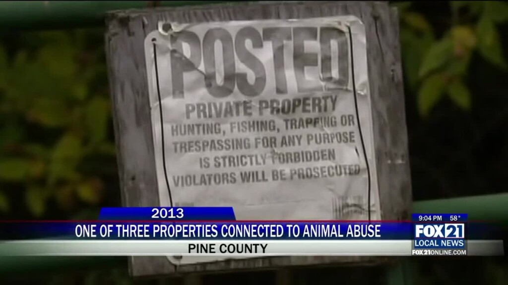 Property With A History Of Animal Cruelty