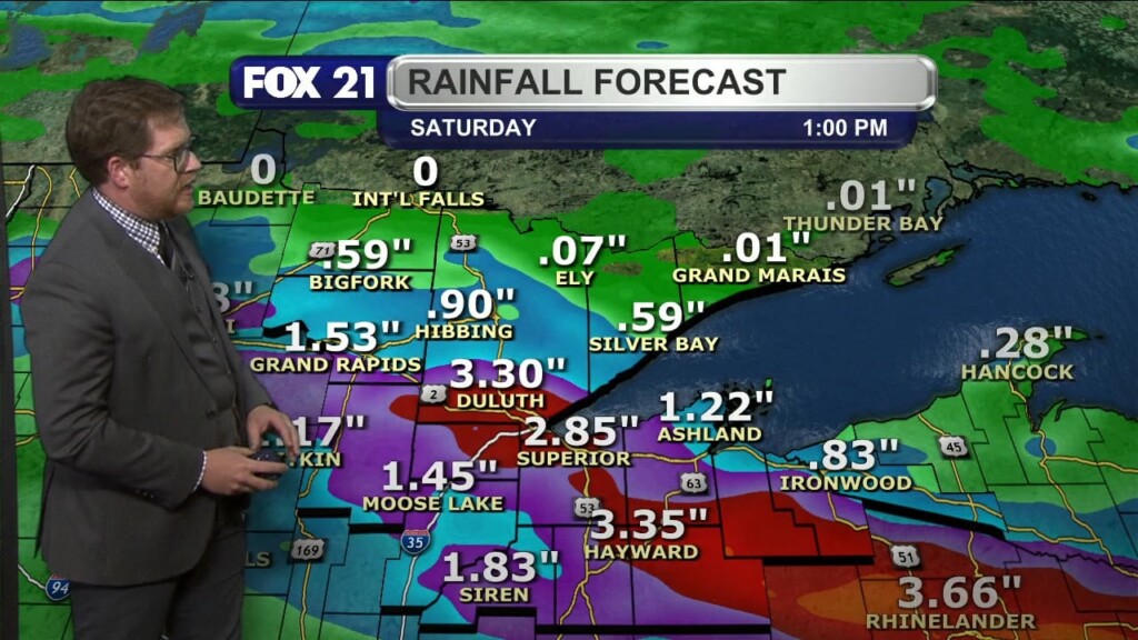 Thursday Evening Northland Forecast