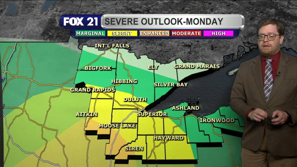 Sunday Evening Northland Forecast