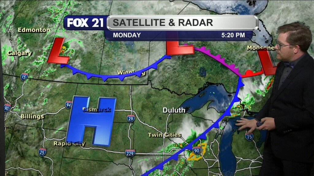 Monday Evening Northland Forecast