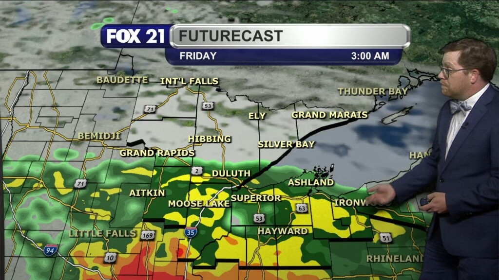 Wednesday Evening Northland Forecast