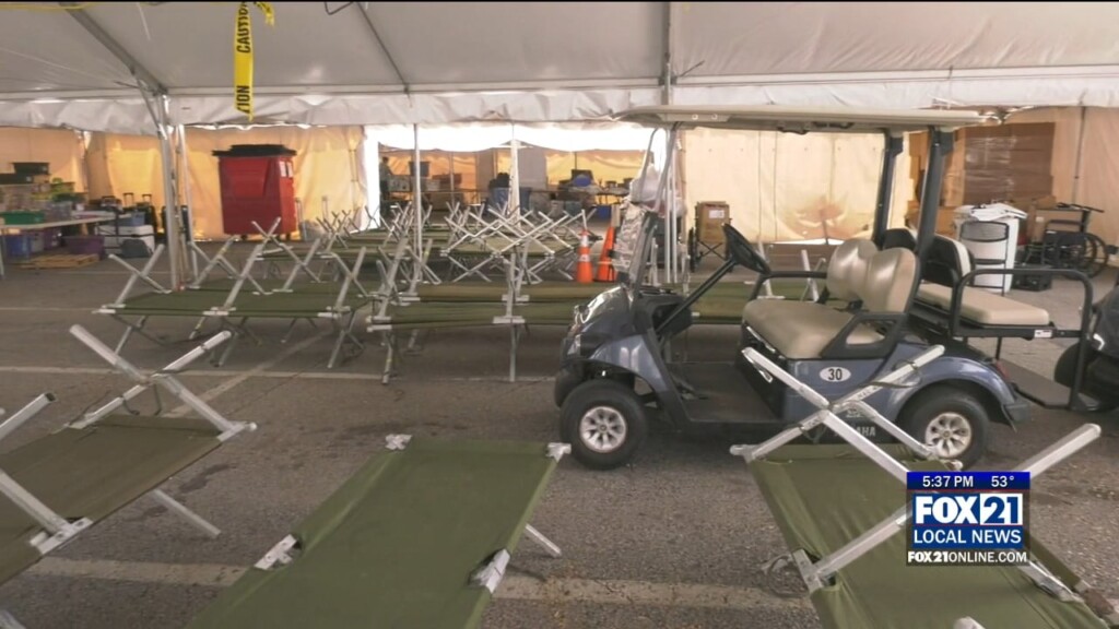 Medical Tents Before Grandmas