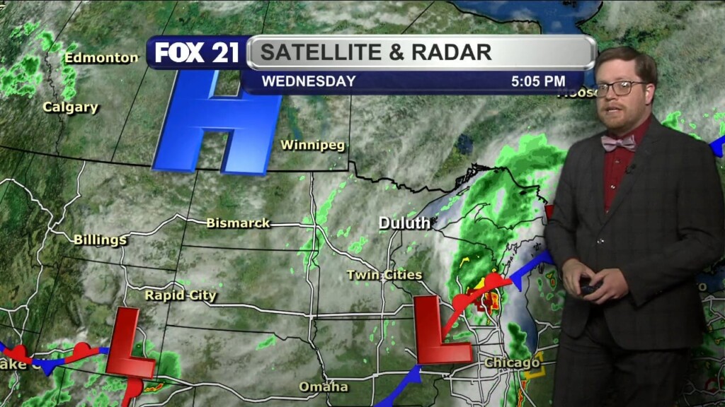 Wednesday Evening Northland Forecast