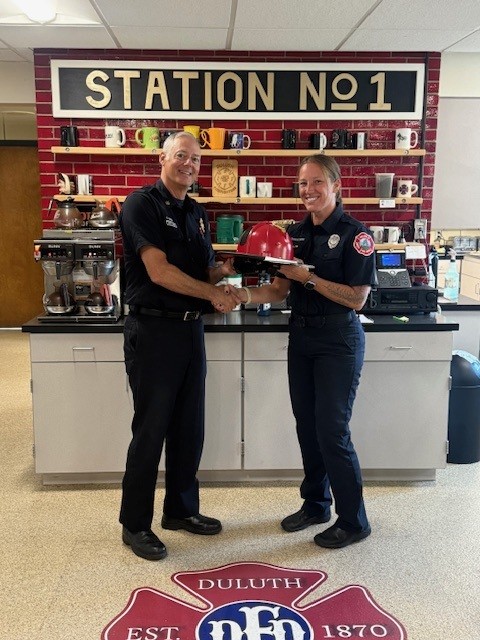 Duluth Fire Capatin Katie Sandstrom