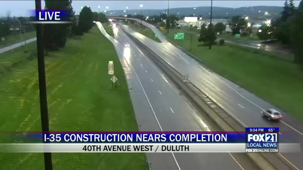 I 35 Bridge Work Near 40th Avenue West Starting July 28th