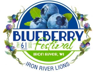 Blueberry Festival Logo 61 Years 2025 300x233