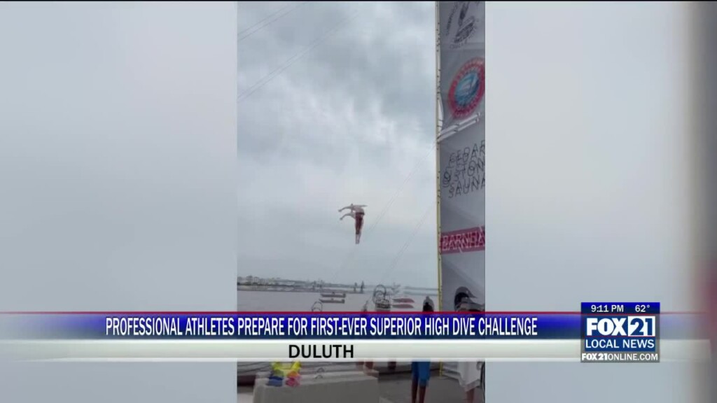 Superior High Dive Challange First Practice
