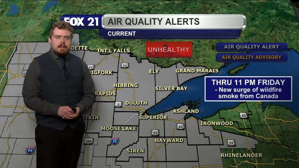 Thursday Morning Northland Forecast: 7/24/2025