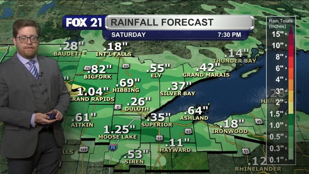 Thursday Evening Northland Forecast