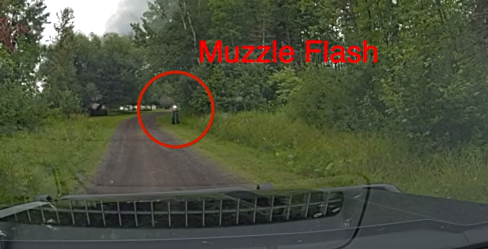 Muzzle Flash shown on Squad Camera from July 15th, 2025 Normanna Officer Involved Shooting.