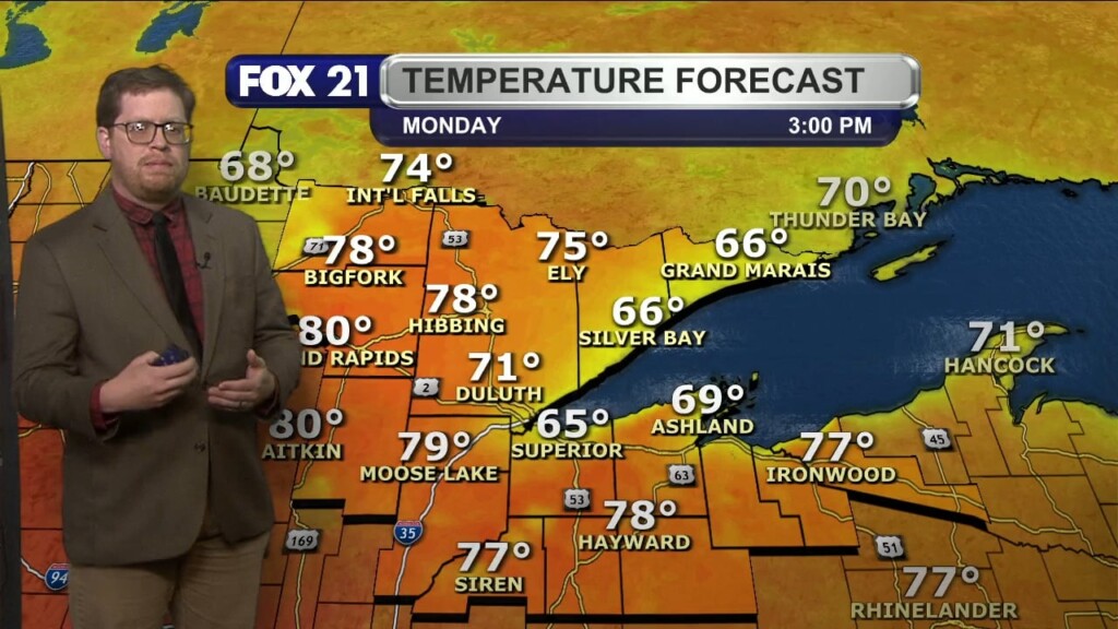 Sunday Evening Northland Forecast