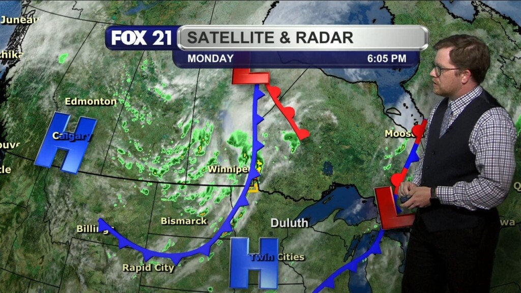 Monday Evening Northland Forecast