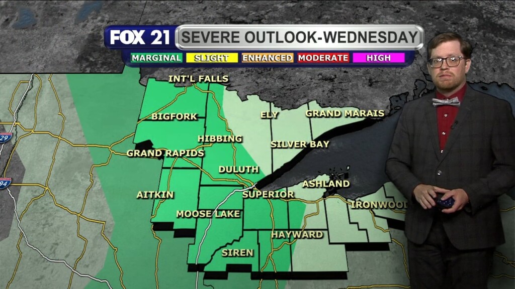 Tuesday Evening Northland Forecast