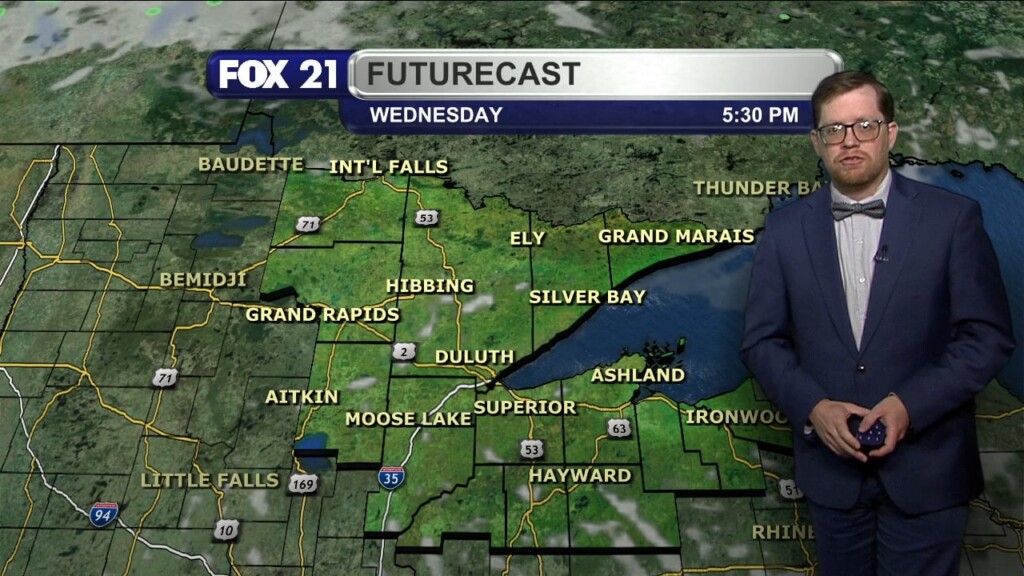 Tuesday Evening Northland Forecast