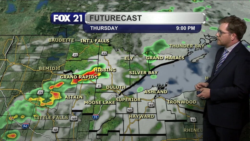 Wednesday Evening Northland Forecast
