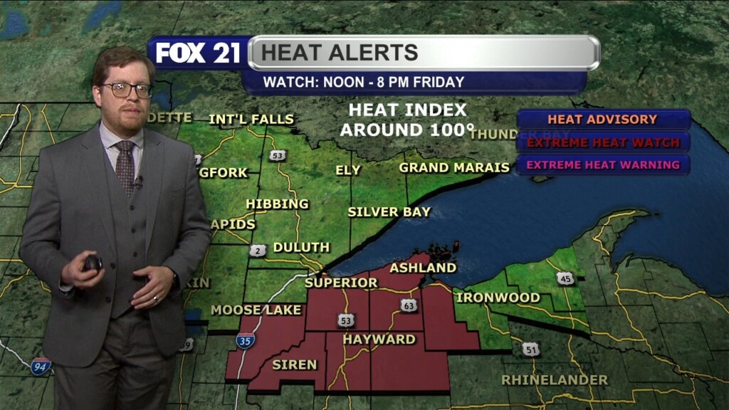 Thursday Evening Northland Forecast