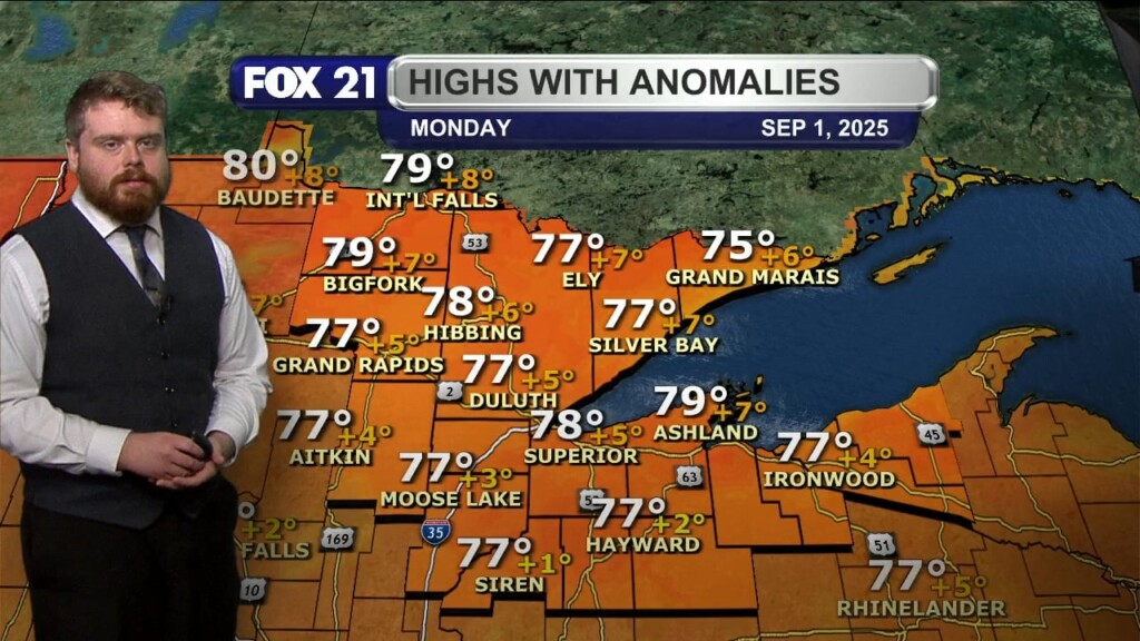 Friday Morning Northland Forecast: 8/29/2025