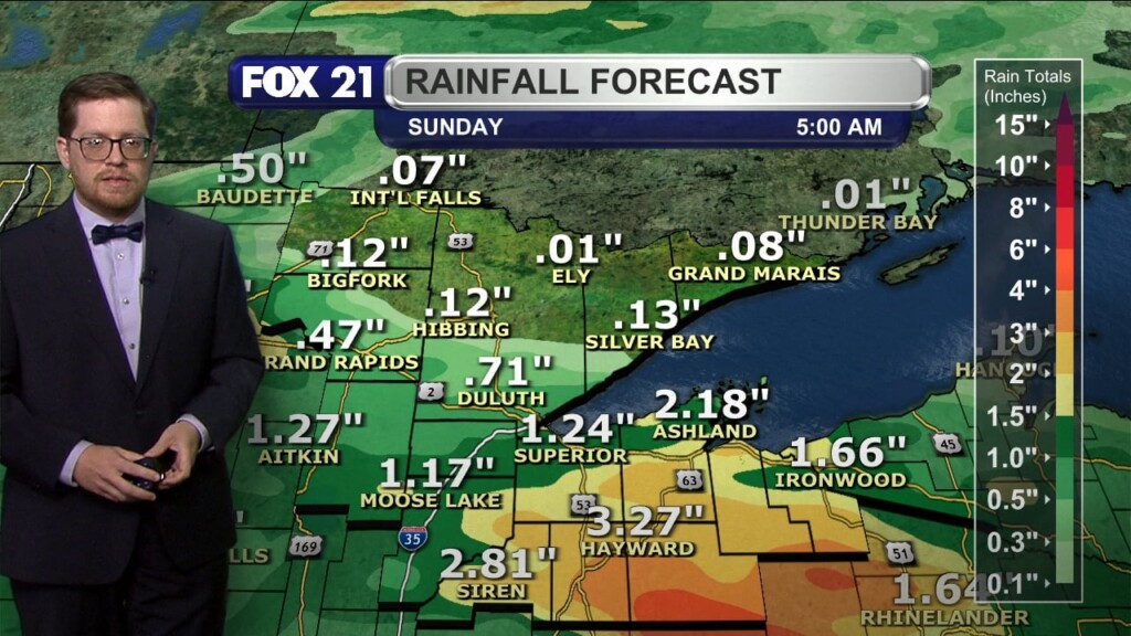 Thursday Evening Northland Forecast