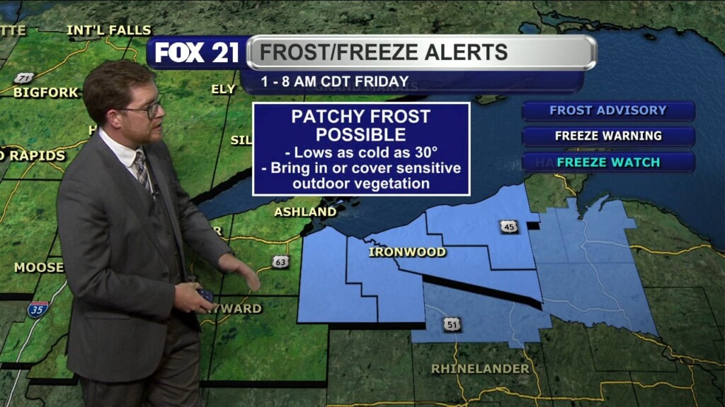 Thursday Evening Northland Forecast