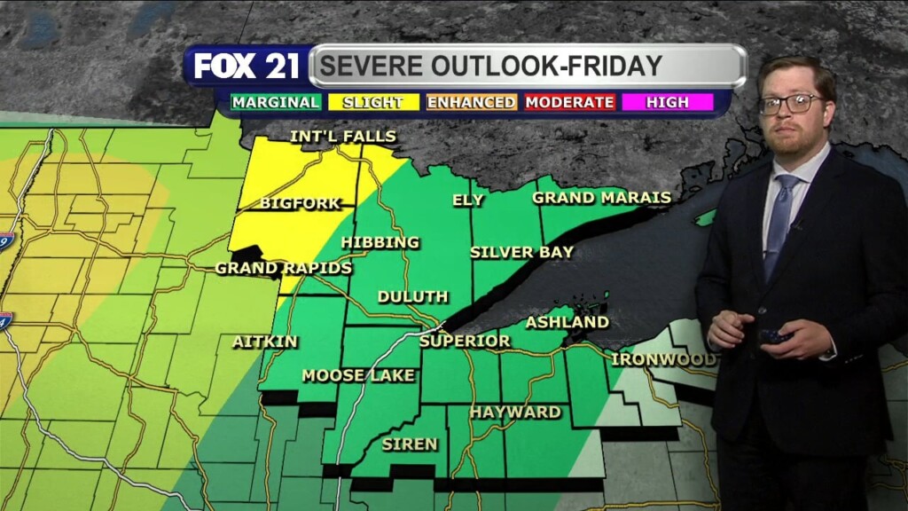 Wednesday Evening Northland Forecast