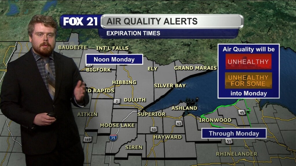 Sunday Evening Northland Forecast: 8/3/2025