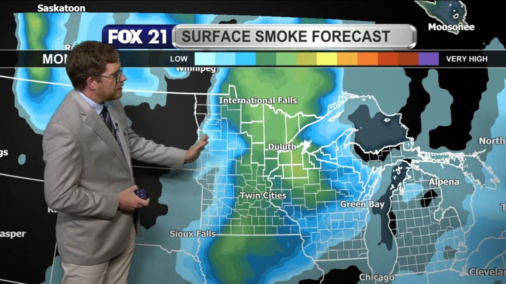 Sunday Evening Northland Forecast