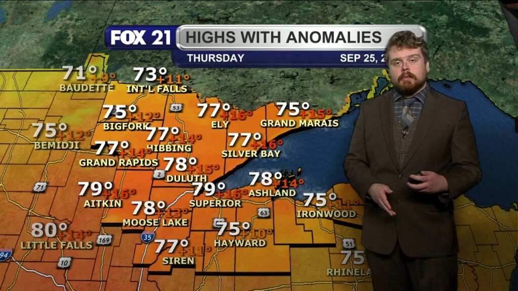 Wednesday Morning Northland Forecast: 9/24/2025