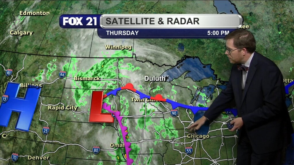 Thursday Evening Northland Forecast