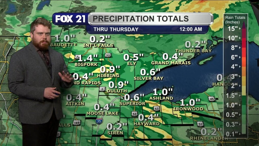 Monday Morning Northland Forecast: 9/1/2025