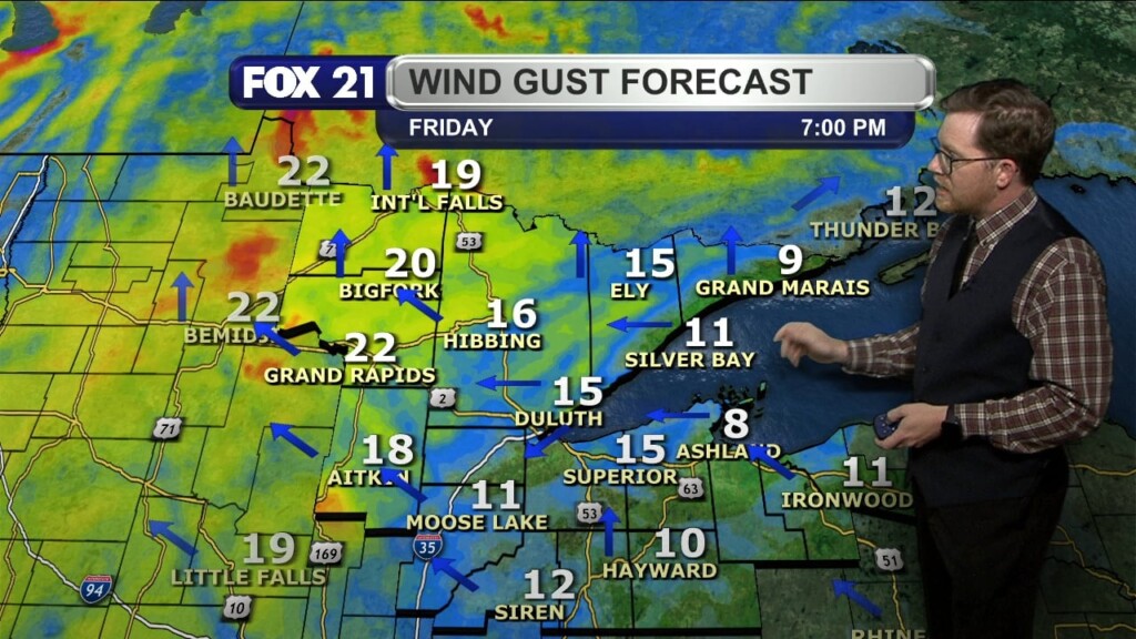 Thursday Evening Northland Forecast