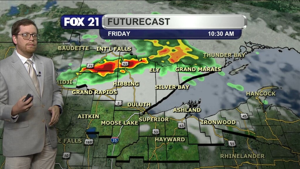 Thursday Evening Northland Forecast