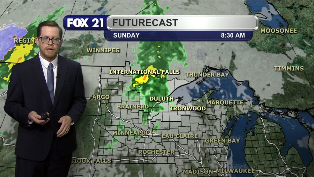 Thursday Evening Northland Forecast