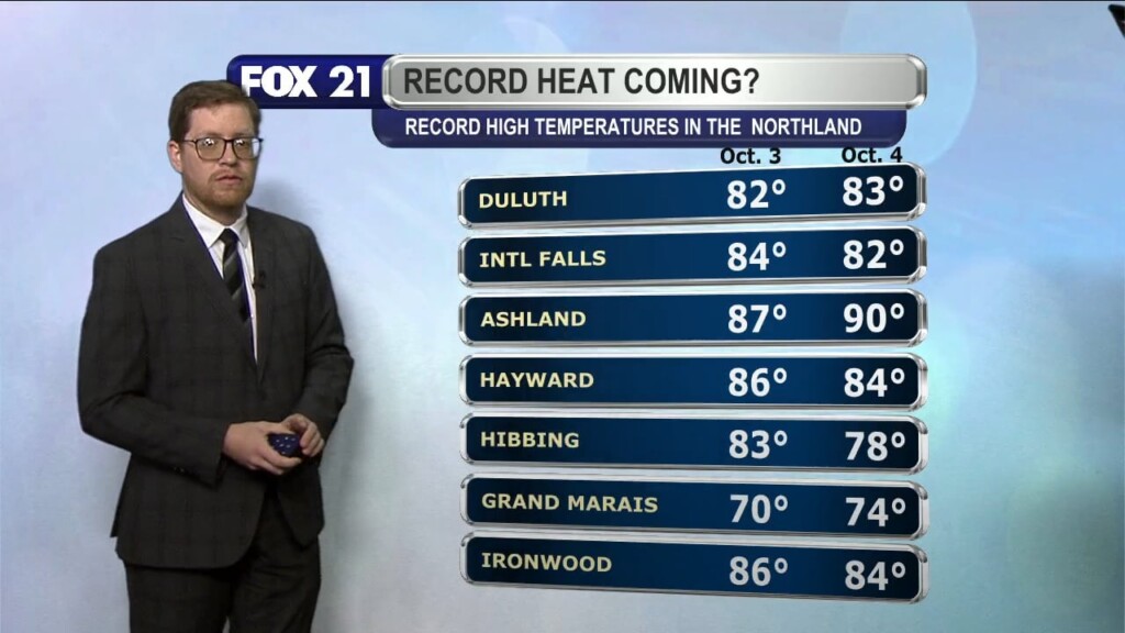 Thursday Evening Northland Forecast