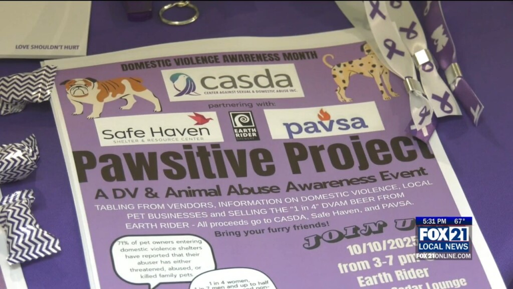 Month Of October Symbolizing Domestic Violence Awareness