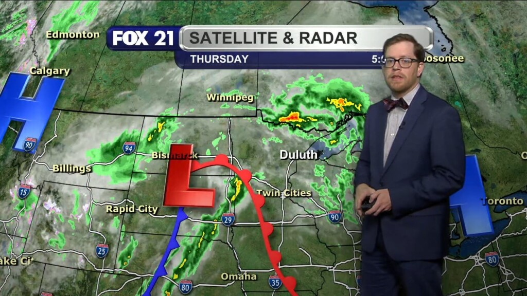 Thursday Evening Northland Forecast
