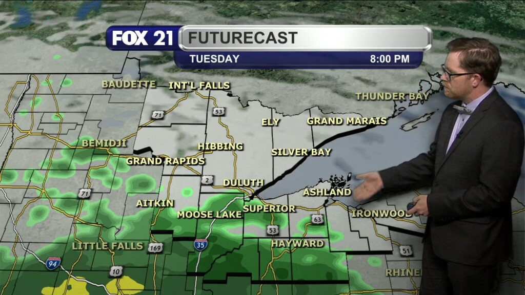 Monday Evening Northland Forecast