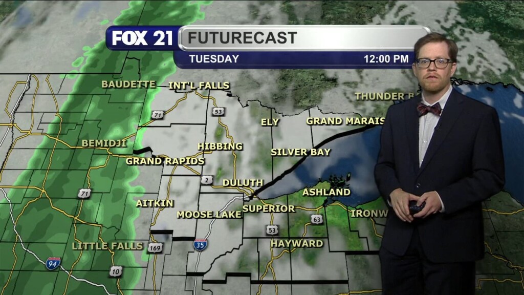 Monday Evening Northland Forecast