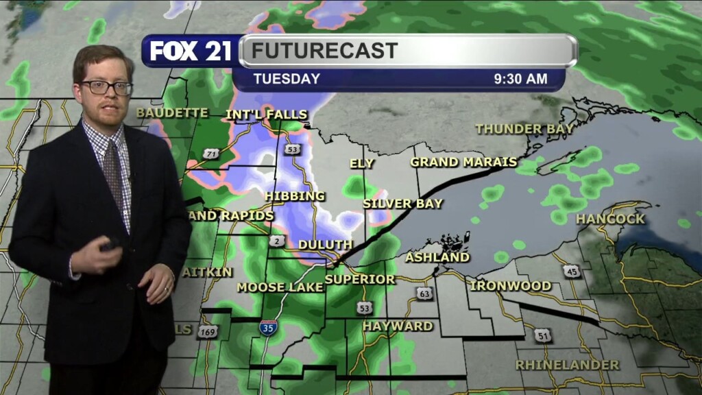 Sunday Evening Northland Forecast