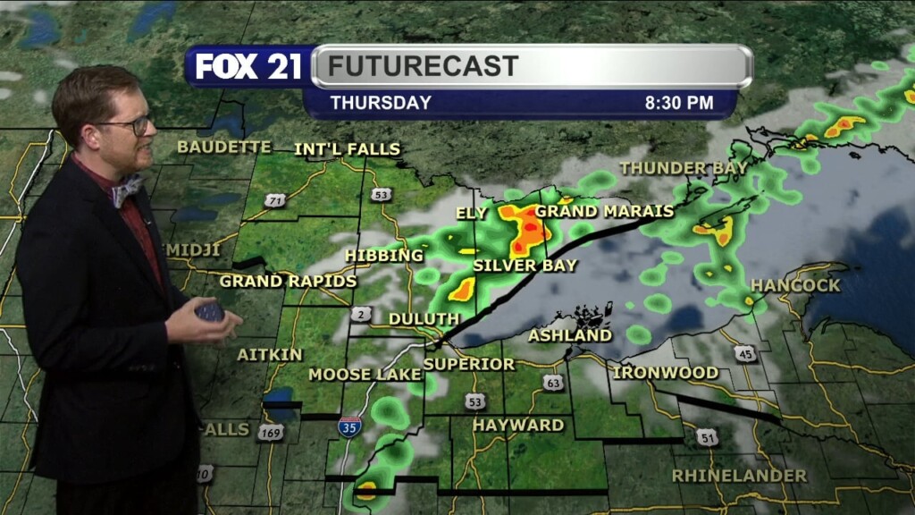 Wednesday Evening Northland Forecast