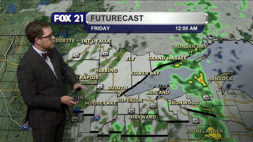 Wednesday Evening Northland Forecast