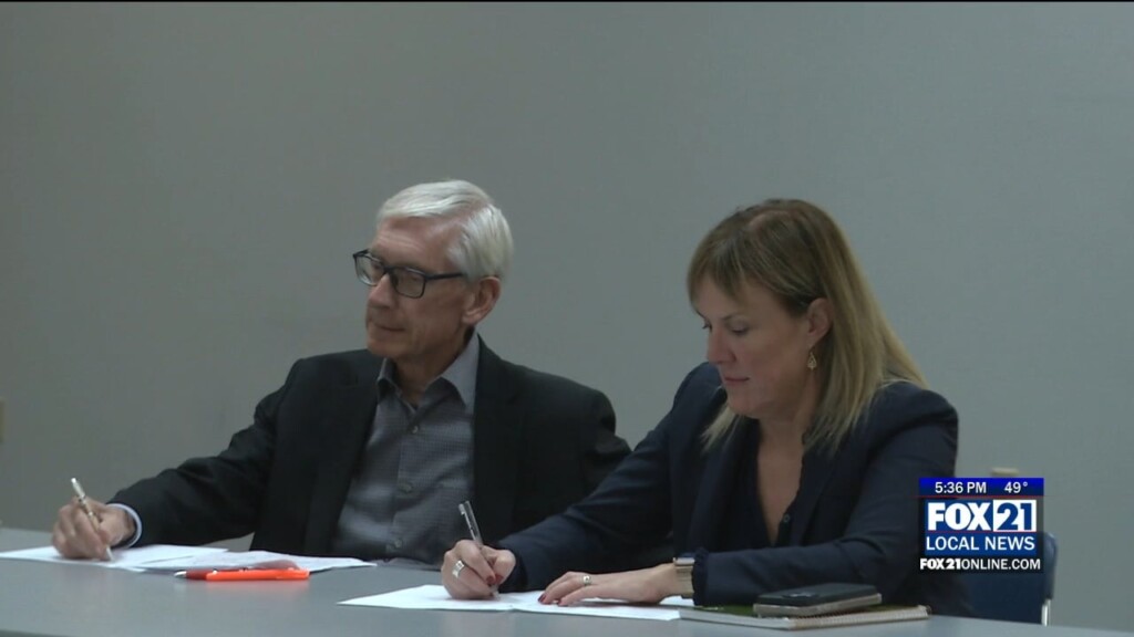 Wisconsin Gov. Tony Evers Hosts Healthcare Roundtable Discussion In Superior