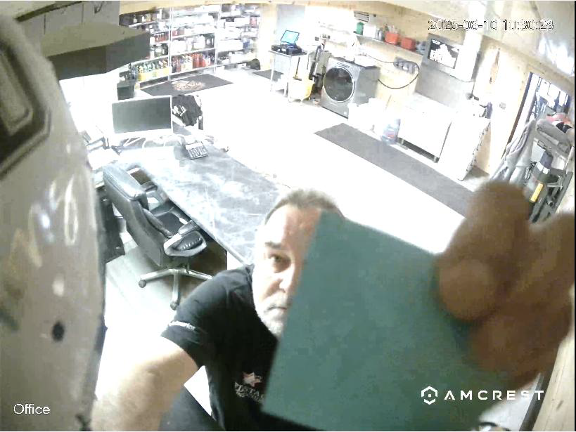 Steven W Kastern Covering Surveillance Camera