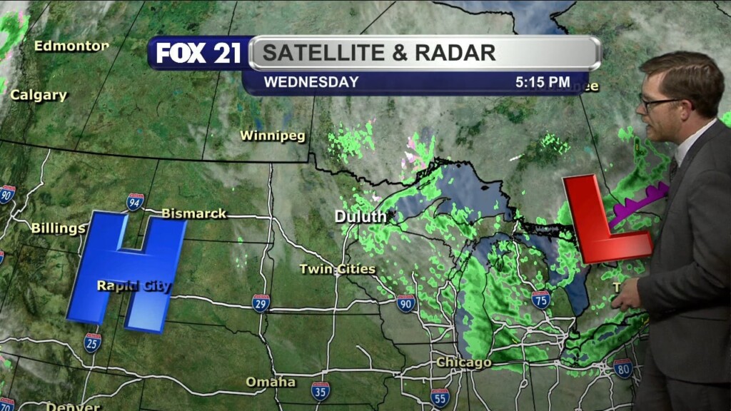 Wednesday Evening Northland Forecast