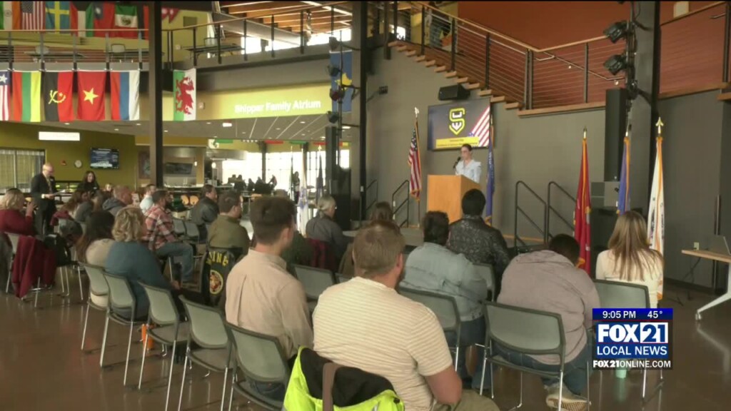 Uws Honors Campus Veterans Serving The Community