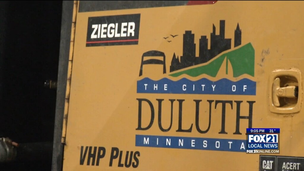 City Of Duluth Snowplow Drivers Prepare For First Major Snowfall