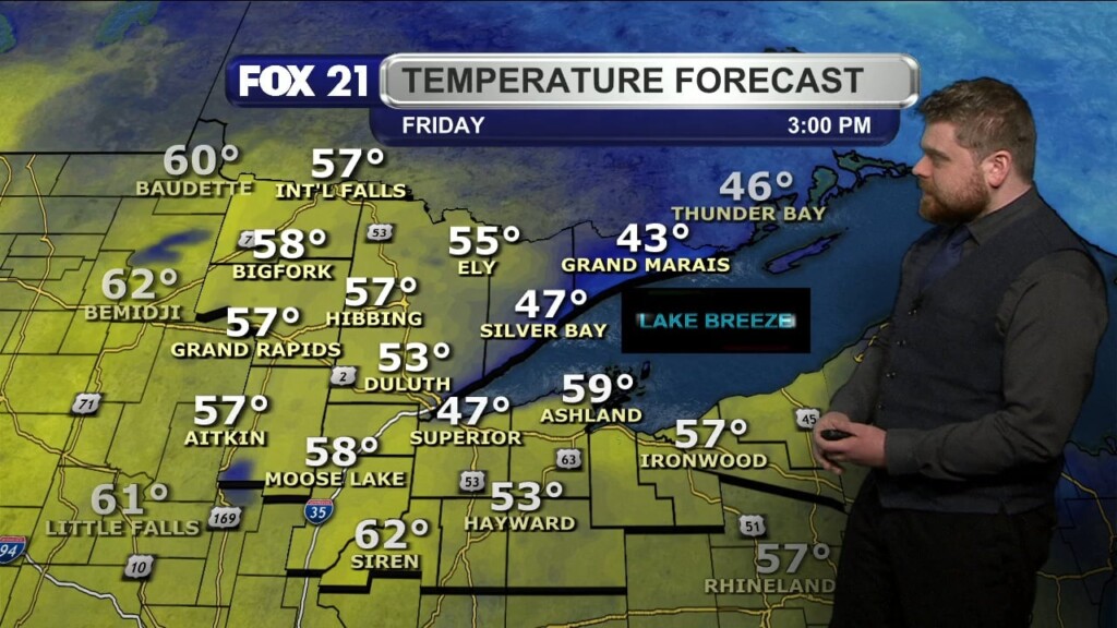 Thursday Morning Northland Forecast: 11/13/2025